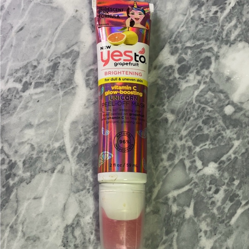 New Yes To Grapefruit Unicorn Mask